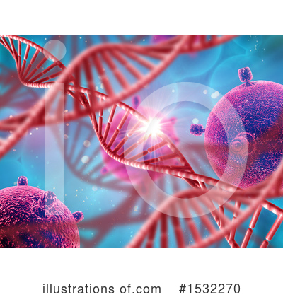 Royalty-Free (RF) Dna Clipart Illustration by KJ Pargeter - Stock Sample #1532270