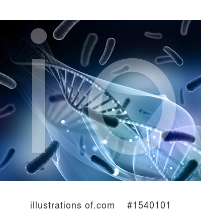 Royalty-Free (RF) Dna Clipart Illustration by KJ Pargeter - Stock Sample #1540101