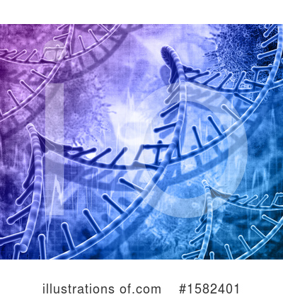 Royalty-Free (RF) Dna Clipart Illustration by KJ Pargeter - Stock Sample #1582401
