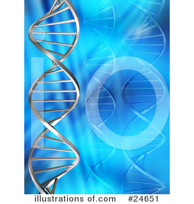 Royalty-Free (RF) Dna Clipart Illustration by KJ Pargeter - Stock Sample #24651