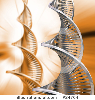 Royalty-Free (RF) Dna Clipart Illustration by KJ Pargeter - Stock Sample #24704