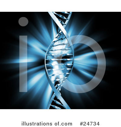 Royalty-Free (RF) Dna Clipart Illustration by KJ Pargeter - Stock Sample #24734