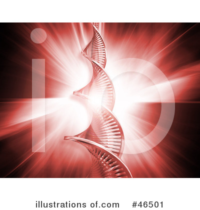 Royalty-Free (RF) Dna Clipart Illustration by KJ Pargeter - Stock Sample #46501