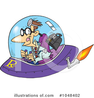 Outer Space Clipart #1048402 by toonaday