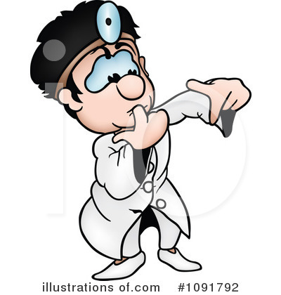 Royalty-Free (RF) Doctor Clipart Illustration by dero - Stock Sample #1091792