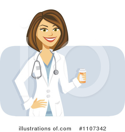 Pharmacist Clipart #1107342 by Amanda Kate