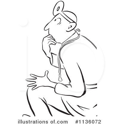 Royalty-Free (RF) Doctor Clipart Illustration by Picsburg - Stock Sample #1136072