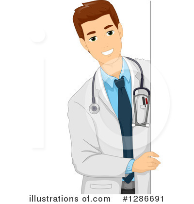 Royalty-Free (RF) Doctor Clipart Illustration by BNP Design Studio - Stock Sample #1286691