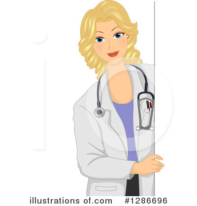 Royalty-Free (RF) Doctor Clipart Illustration by BNP Design Studio - Stock Sample #1286696