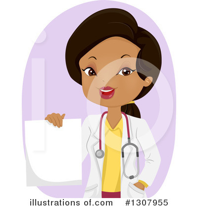 Royalty-Free (RF) Doctor Clipart Illustration by BNP Design Studio - Stock Sample #1307955