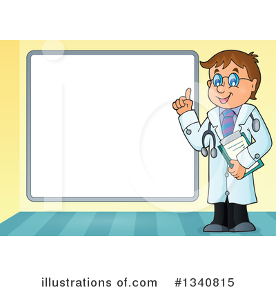Royalty-Free (RF) Doctor Clipart Illustration by visekart - Stock Sample #1340815