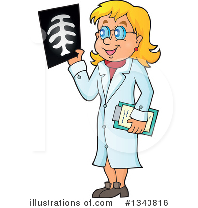 Royalty-Free (RF) Doctor Clipart Illustration by visekart - Stock Sample #1340816