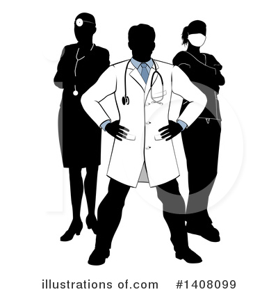 Royalty-Free (RF) Doctor Clipart Illustration by AtStockIllustration - Stock Sample #1408099