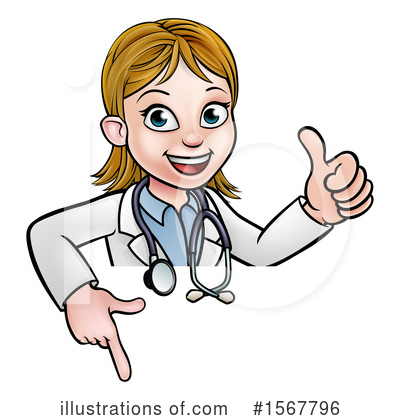 Royalty-Free (RF) Doctor Clipart Illustration by AtStockIllustration - Stock Sample #1567796