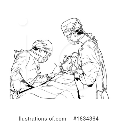 Royalty-Free (RF) Doctor Clipart Illustration by dero - Stock Sample #1634364