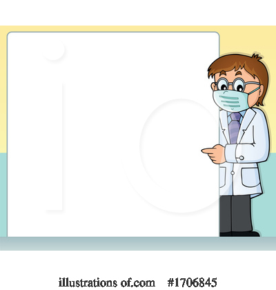 Royalty-Free (RF) Doctor Clipart Illustration by visekart - Stock Sample #1706845