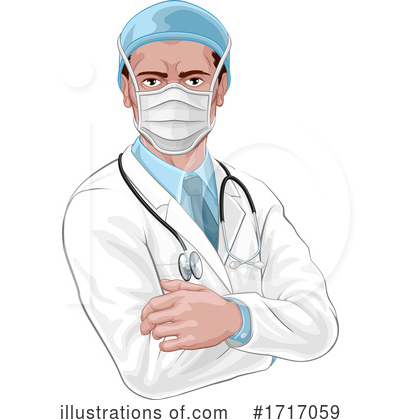 Royalty-Free (RF) Doctor Clipart Illustration by AtStockIllustration - Stock Sample #1717059