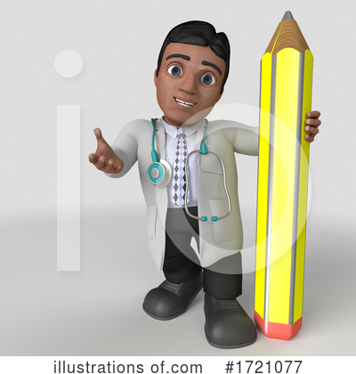 Royalty-Free (RF) Doctor Clipart Illustration by KJ Pargeter - Stock Sample #1721077