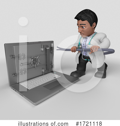 Royalty-Free (RF) Doctor Clipart Illustration by KJ Pargeter - Stock Sample #1721118