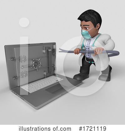 Royalty-Free (RF) Doctor Clipart Illustration by KJ Pargeter - Stock Sample #1721119