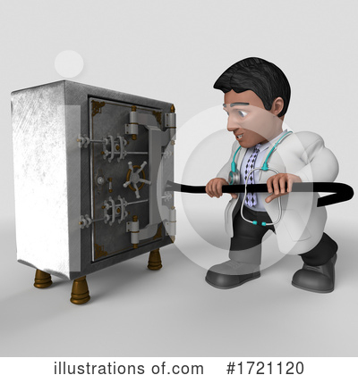 Royalty-Free (RF) Doctor Clipart Illustration by KJ Pargeter - Stock Sample #1721120
