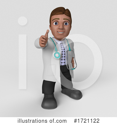 Royalty-Free (RF) Doctor Clipart Illustration by KJ Pargeter - Stock Sample #1721122