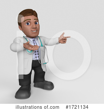 Royalty-Free (RF) Doctor Clipart Illustration by KJ Pargeter - Stock Sample #1721134