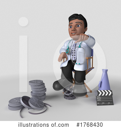 Royalty-Free (RF) Doctor Clipart Illustration by KJ Pargeter - Stock Sample #1768430