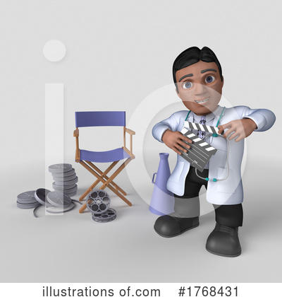 Royalty-Free (RF) Doctor Clipart Illustration by KJ Pargeter - Stock Sample #1768431