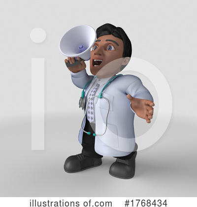 Royalty-Free (RF) Doctor Clipart Illustration by KJ Pargeter - Stock Sample #1768434