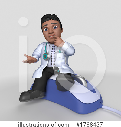 Royalty-Free (RF) Doctor Clipart Illustration by KJ Pargeter - Stock Sample #1768437