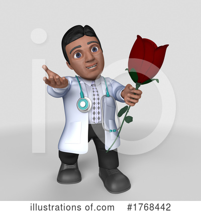 Royalty-Free (RF) Doctor Clipart Illustration by KJ Pargeter - Stock Sample #1768442