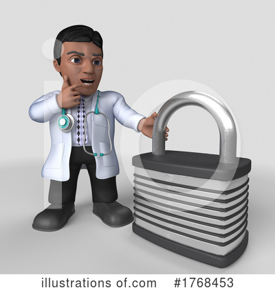 Royalty-Free (RF) Doctor Clipart Illustration by KJ Pargeter - Stock Sample #1768453