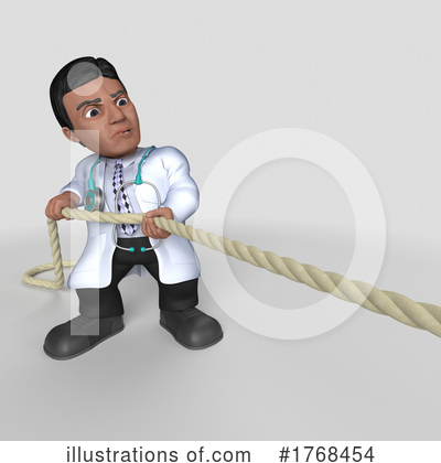 Royalty-Free (RF) Doctor Clipart Illustration by KJ Pargeter - Stock Sample #1768454