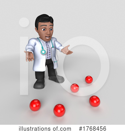 Royalty-Free (RF) Doctor Clipart Illustration by KJ Pargeter - Stock Sample #1768456