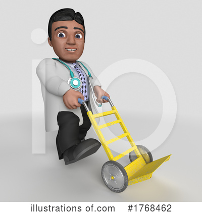 Royalty-Free (RF) Doctor Clipart Illustration by KJ Pargeter - Stock Sample #1768462