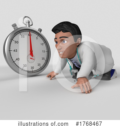 Royalty-Free (RF) Doctor Clipart Illustration by KJ Pargeter - Stock Sample #1768467