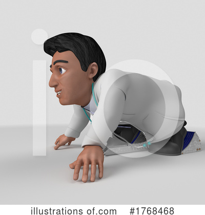 Royalty-Free (RF) Doctor Clipart Illustration by KJ Pargeter - Stock Sample #1768468