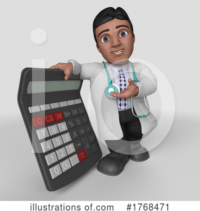 Royalty-Free (RF) Doctor Clipart Illustration by KJ Pargeter - Stock Sample #1768471