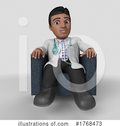 Royalty-Free (RF) Doctor Clipart Illustration by KJ Pargeter - Stock Sample #1768473