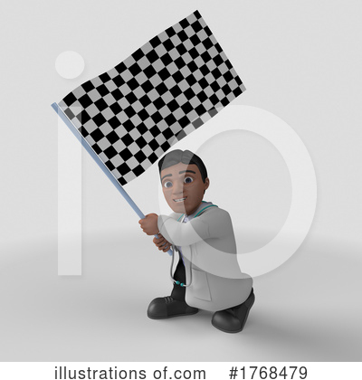 Royalty-Free (RF) Doctor Clipart Illustration by KJ Pargeter - Stock Sample #1768479