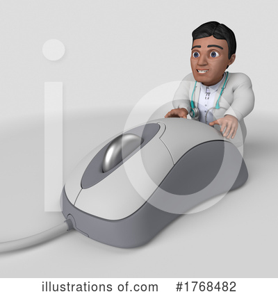 Royalty-Free (RF) Doctor Clipart Illustration by KJ Pargeter - Stock Sample #1768482