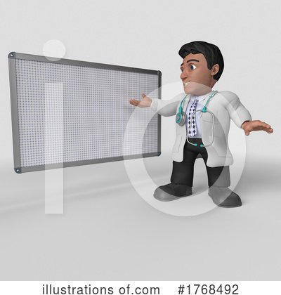 Royalty-Free (RF) Doctor Clipart Illustration by KJ Pargeter - Stock Sample #1768492