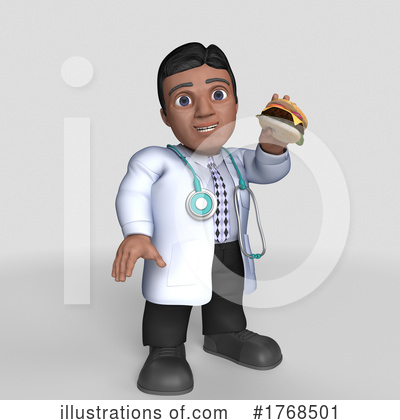 Royalty-Free (RF) Doctor Clipart Illustration by KJ Pargeter - Stock Sample #1768501