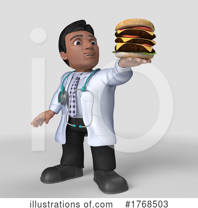 Royalty-Free (RF) Doctor Clipart Illustration by KJ Pargeter - Stock Sample #1768503