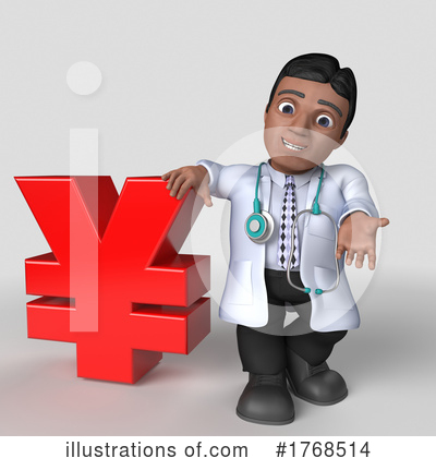 Royalty-Free (RF) Doctor Clipart Illustration by KJ Pargeter - Stock Sample #1768514