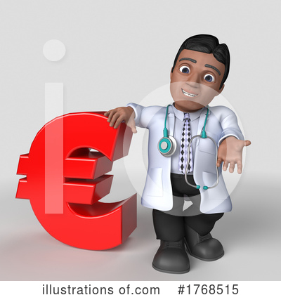 Royalty-Free (RF) Doctor Clipart Illustration by KJ Pargeter - Stock Sample #1768515