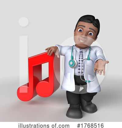 Royalty-Free (RF) Doctor Clipart Illustration by KJ Pargeter - Stock Sample #1768516