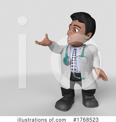 Royalty-Free (RF) Doctor Clipart Illustration by KJ Pargeter - Stock Sample #1768523