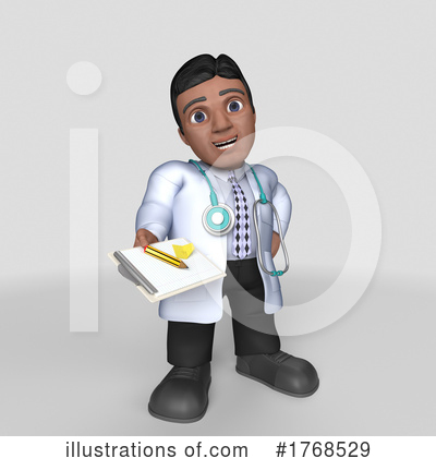 Royalty-Free (RF) Doctor Clipart Illustration by KJ Pargeter - Stock Sample #1768529
